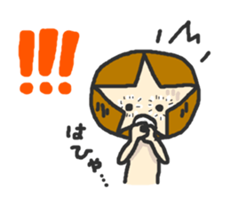 Shii-taro Shiitake mushroom Boy sticker #1332708