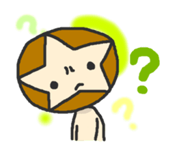 Shii-taro Shiitake mushroom Boy sticker #1332737