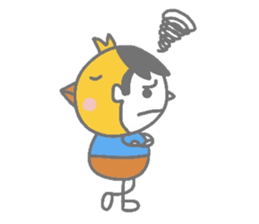 Boy pat appearance from the other side. sticker #1334870