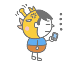 Boy pat appearance from the other side. sticker #1334871