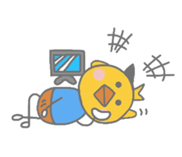 Boy pat appearance from the other side. sticker #1334877