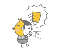 Boy pat appearance from the other side. sticker #1334878