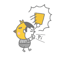 Boy pat appearance from the other side. sticker #1334878