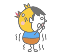 Boy pat appearance from the other side. sticker #1334882