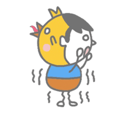 Boy pat appearance from the other side. sticker #1334882