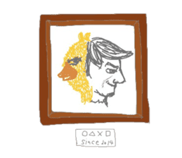 Boy pat appearance from the other side. sticker #1334905