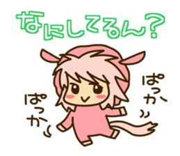 Surprisingly cute "Dialect of Gunma" sticker #1335026