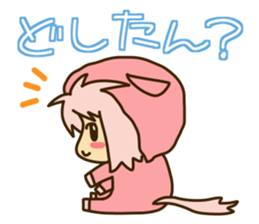 Surprisingly cute "Dialect of Gunma" sticker #1335029