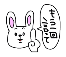 A Rabbit sticker #1335167