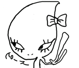 Alien Yamada sticker #1335186
