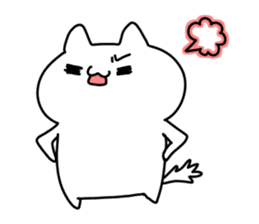 Cat playful little sticker #1335475