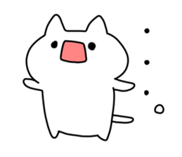 Cat playful little sticker #1335496
