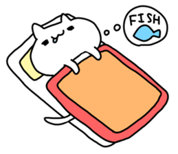 Cat playful little sticker #1335502