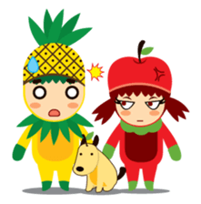 Pine+Apple & Mango (Love is beautiful) sticker #1336108