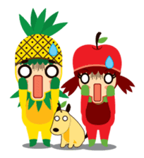 Pine+Apple & Mango (Love is beautiful) sticker #1336112