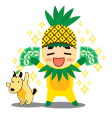 Pine+Apple & Mango (Love is beautiful) sticker #1336116