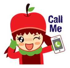 Pine+Apple & Mango (Love is beautiful) sticker #1336119