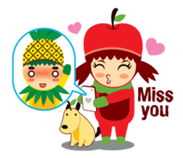 Pine+Apple & Mango (Love is beautiful) sticker #1336120