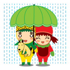 Pine+Apple & Mango (Love is beautiful) sticker #1336129