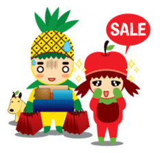 Pine+Apple & Mango (Love is beautiful) sticker #1336133
