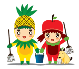 Pine+Apple & Mango (Love is beautiful) sticker #1336142