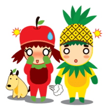 Pine+Apple & Mango (Love is beautiful) sticker #1336143