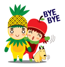 Pine+Apple & Mango (Love is beautiful) sticker #1336144