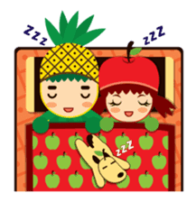 Pine+Apple & Mango (Love is beautiful) sticker #1336145