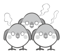 Three Sparrows ( overaction ver. ) sticker #1336433