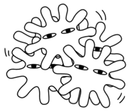 Microbe Aliens sticker #1336548