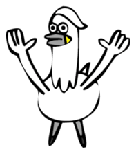 Swan speak Tsugaru dialect sticker #1337026