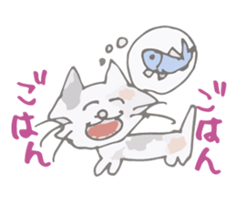 Tortoiseshell kitten"Mikke" sticker #1337074