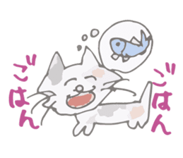 Tortoiseshell kitten"Mikke" sticker #1337074