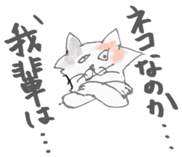 Tortoiseshell kitten"Mikke" sticker #1337086