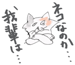 Tortoiseshell kitten"Mikke" sticker #1337086