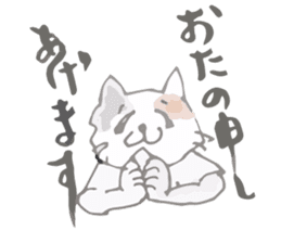 Tortoiseshell kitten"Mikke" sticker #1337087