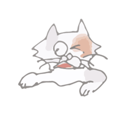 Tortoiseshell kitten"Mikke" sticker #1337096