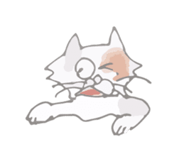 Tortoiseshell kitten"Mikke" sticker #1337096