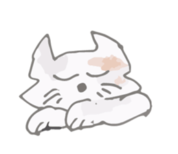 Tortoiseshell kitten"Mikke" sticker #1337101