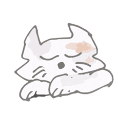 Tortoiseshell kitten"Mikke" sticker #1337101