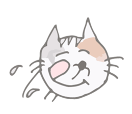 Tortoiseshell kitten"Mikke" sticker #1337103