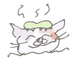 Tortoiseshell kitten"Mikke" sticker #1337104