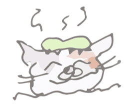 Tortoiseshell kitten"Mikke" sticker #1337104