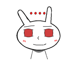 Provocation rabbit Sticker sticker #1338228