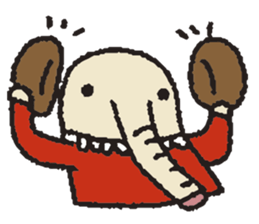 mamezo of coffee beans sticker #1338716