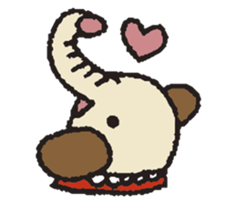 mamezo of coffee beans sticker #1338722