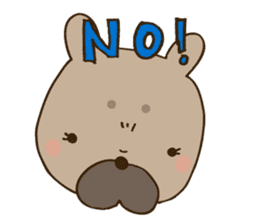 my dog KURUMI sticker #1338813