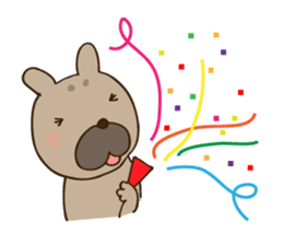 my dog KURUMI sticker #1338816