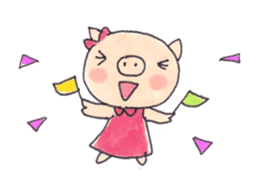 Pyon and Boo in love of Kako sticker #1338918