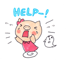 Pyon and Boo in love of Kako sticker #1338939